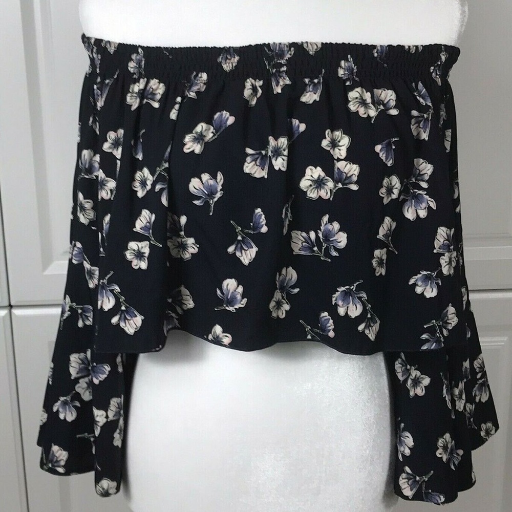 Off the shoulder crop top